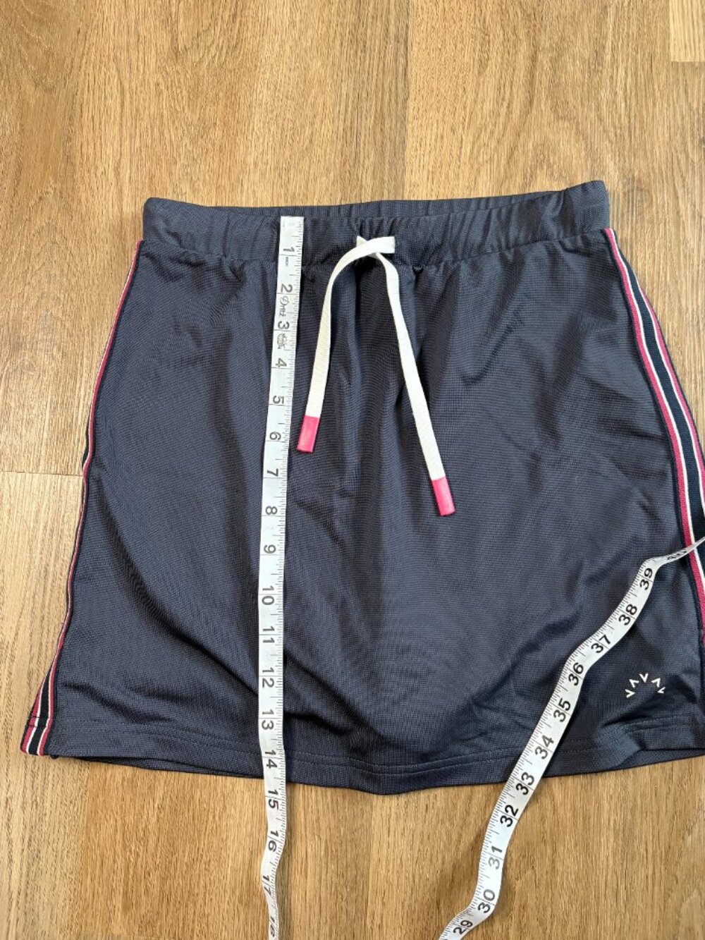 Varley Patrick Skort size XS tennis skirt Blue Nights navy active Mid Rise - Picture 10 of 11